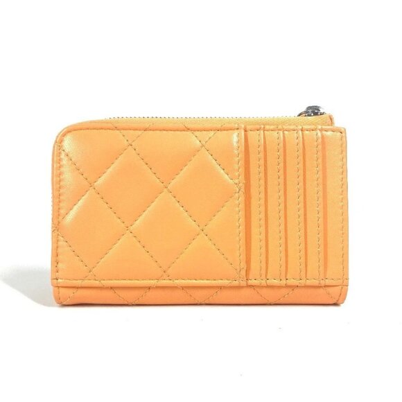 CHANEL AP3732 Wallet Coin Card Case Star Logo Fragment case coin purse Unused - Picture 2 of 14